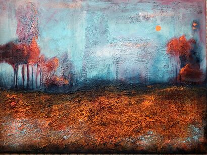 Burning Silence - a Paint Artowrk by Ivana Babic